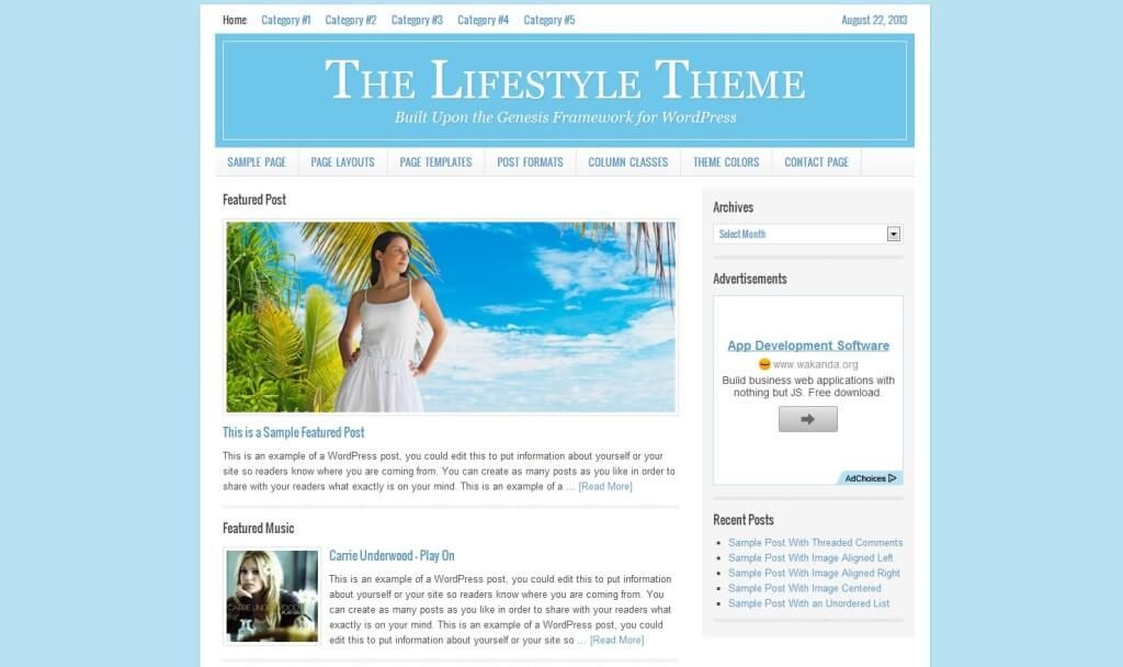 Top 10 Best WordPress Themes fro Pro Bloggers