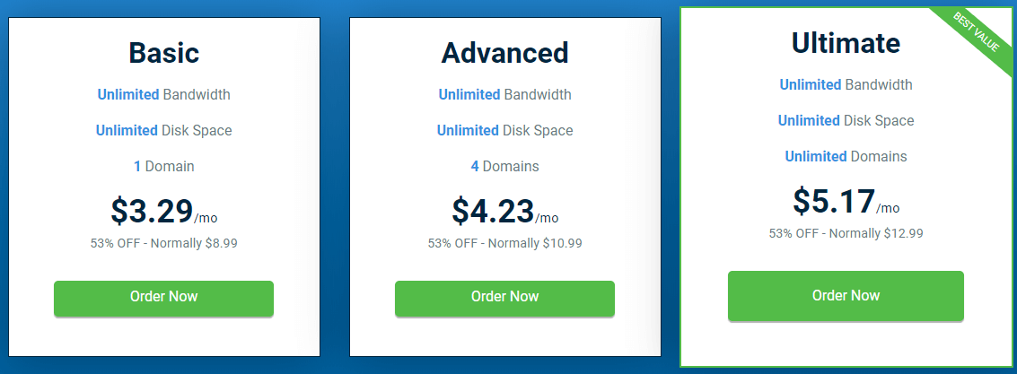 Hostwinds vs BlueHost