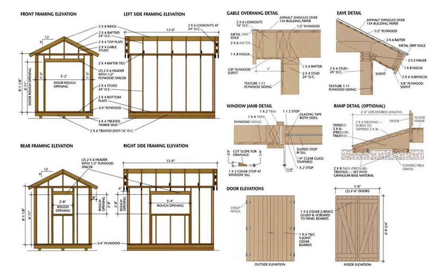 shed details