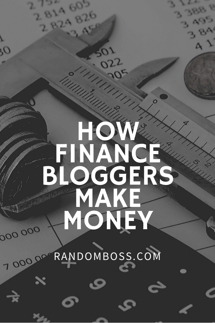 How Finance Bloggers Make Money