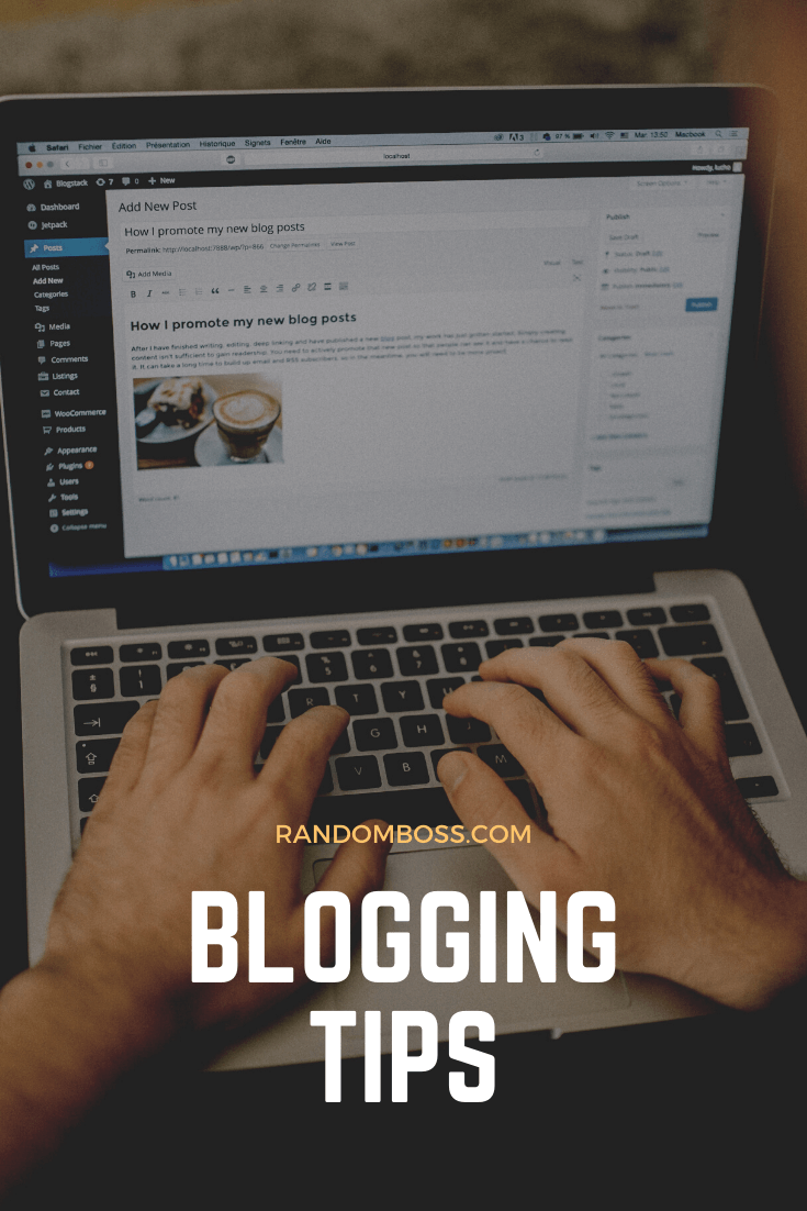 Blogging Tips pin