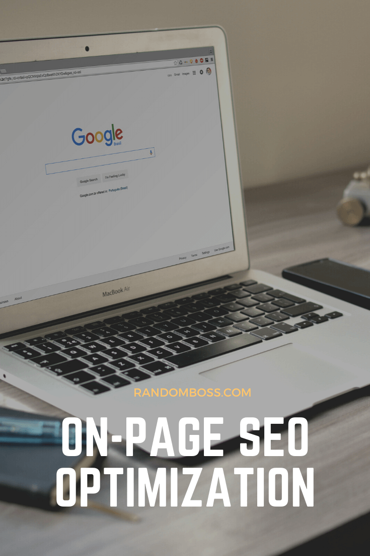 On-Page SEO optimization